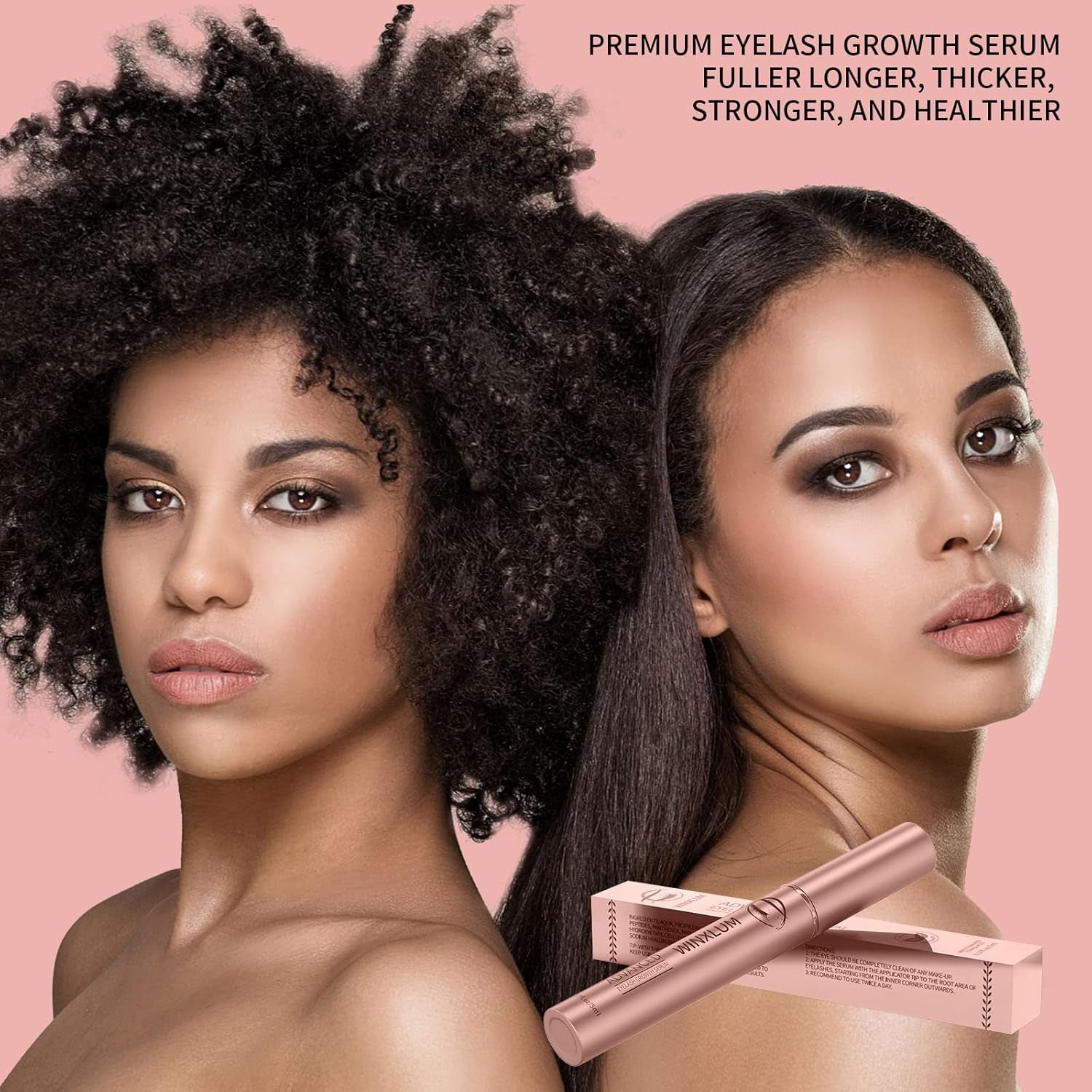 Premium Eyelash & Eyebrow Growth Serum